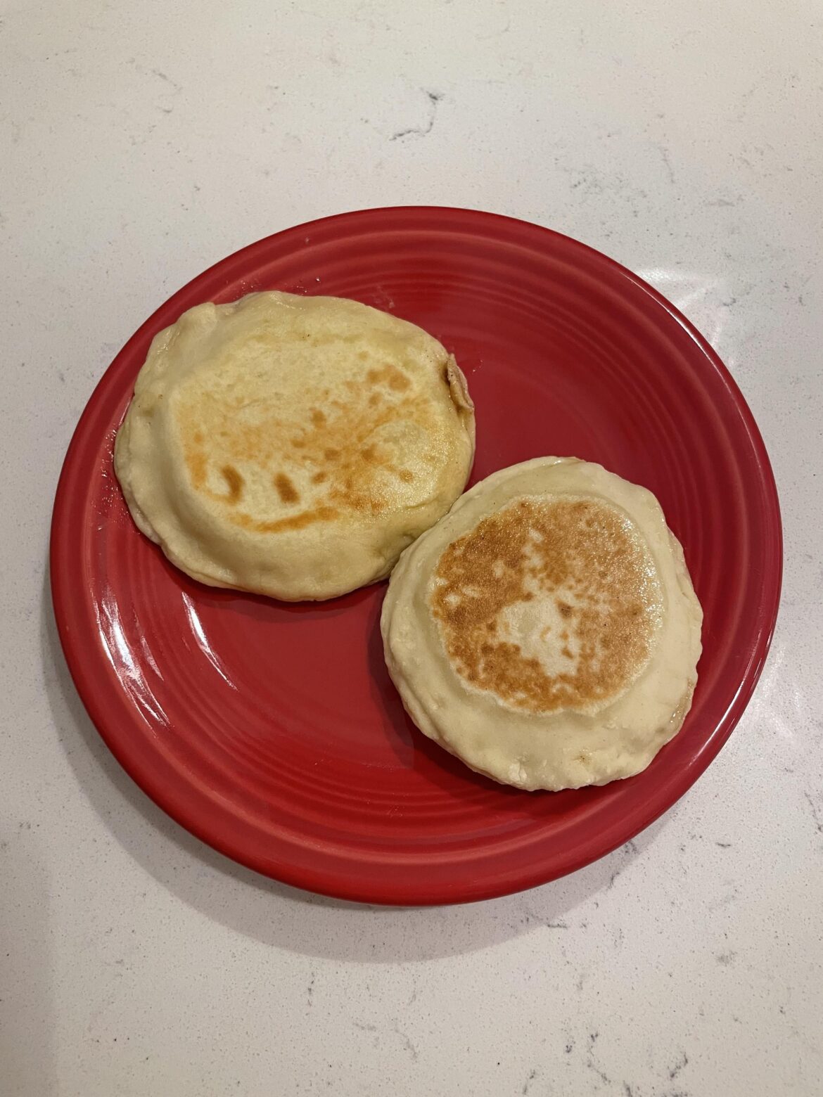 Some cinnamon-sugar hotteoks I made.