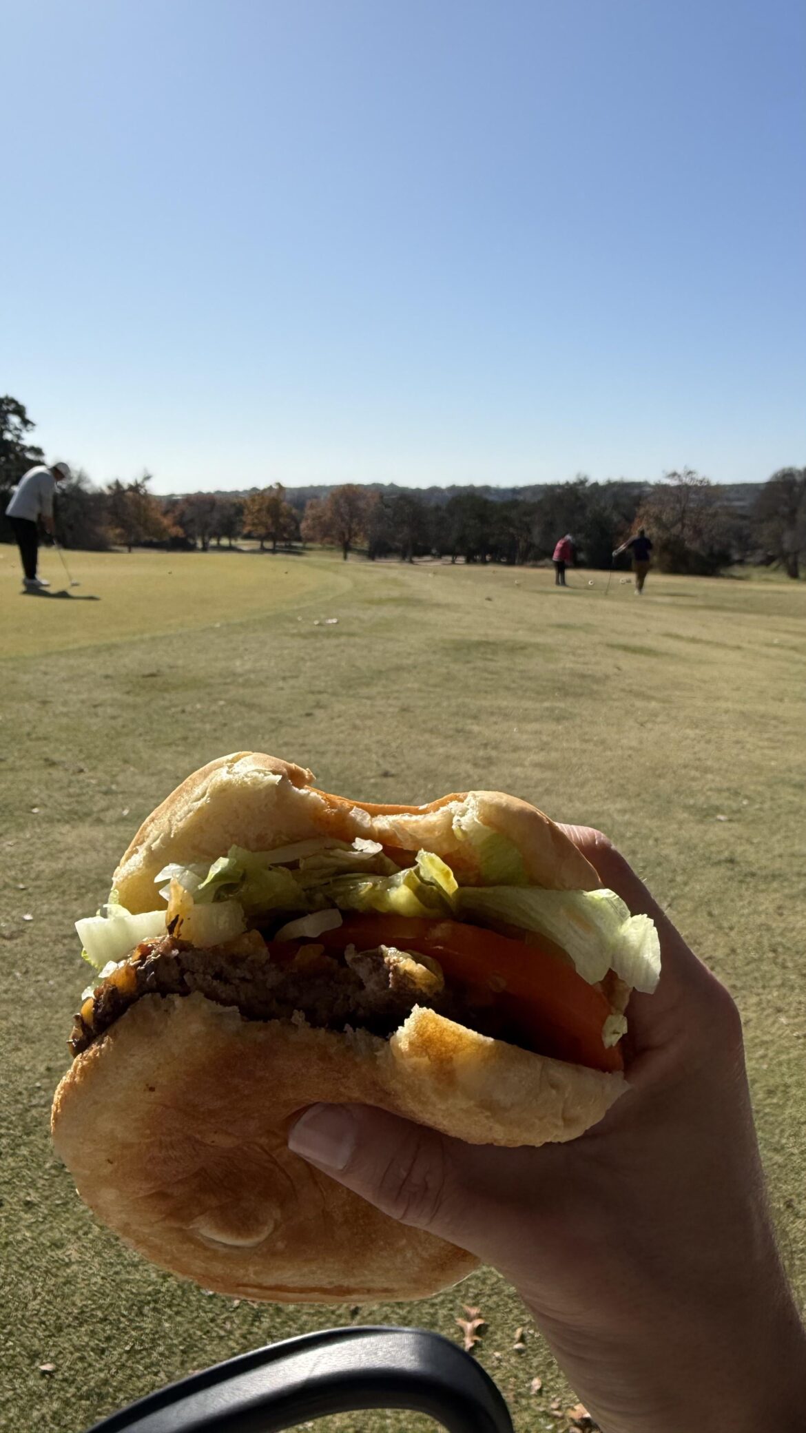 The “Muny Burger” by Cisco’s at Lions Municipal Golf Course