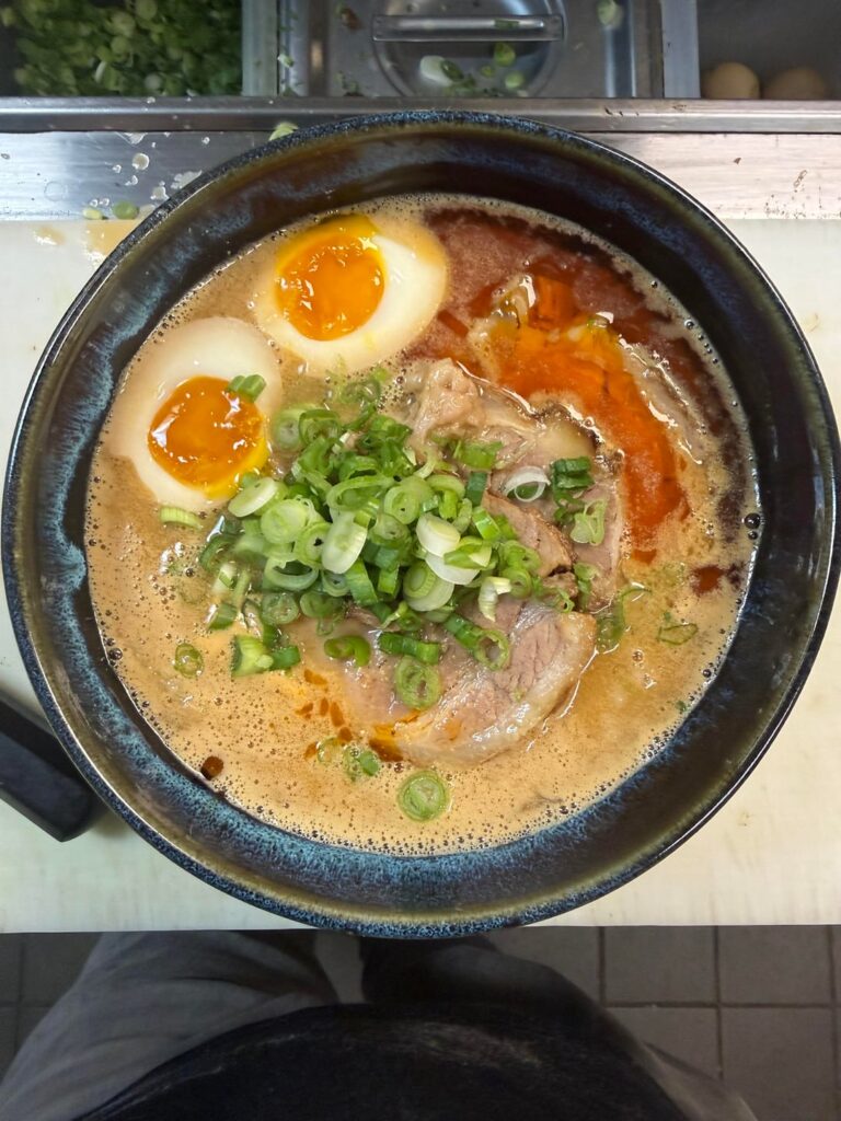 Spicy miso tonkotsu