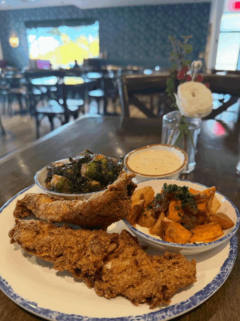 Fried Catfish, Crawfish Gnocchi, Mahjong - delicious meals @ Hissy Fit