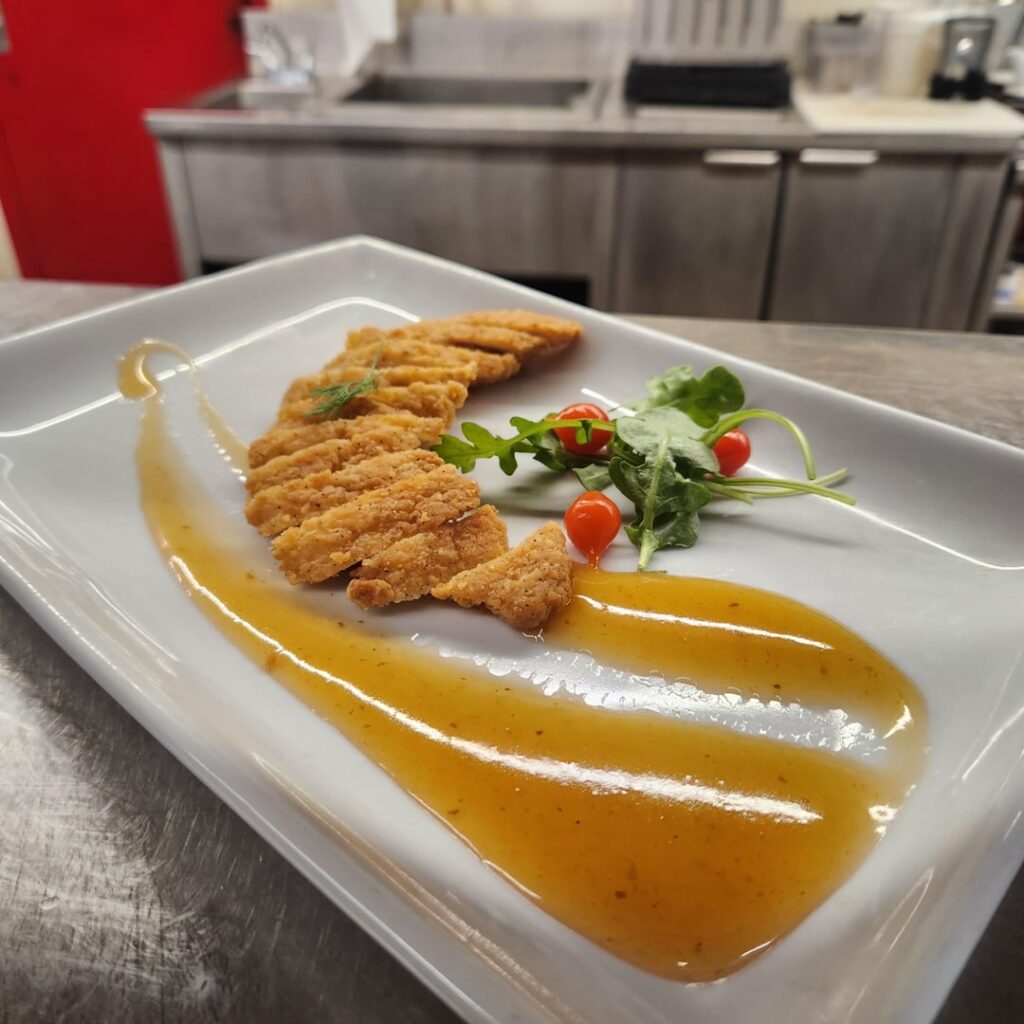 Rate my chicken finger.