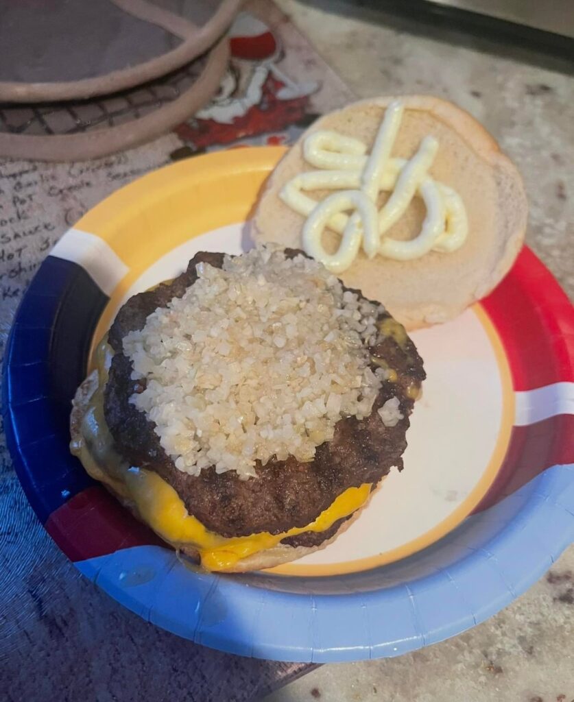 Giving myself what the restaurants won’t 😂