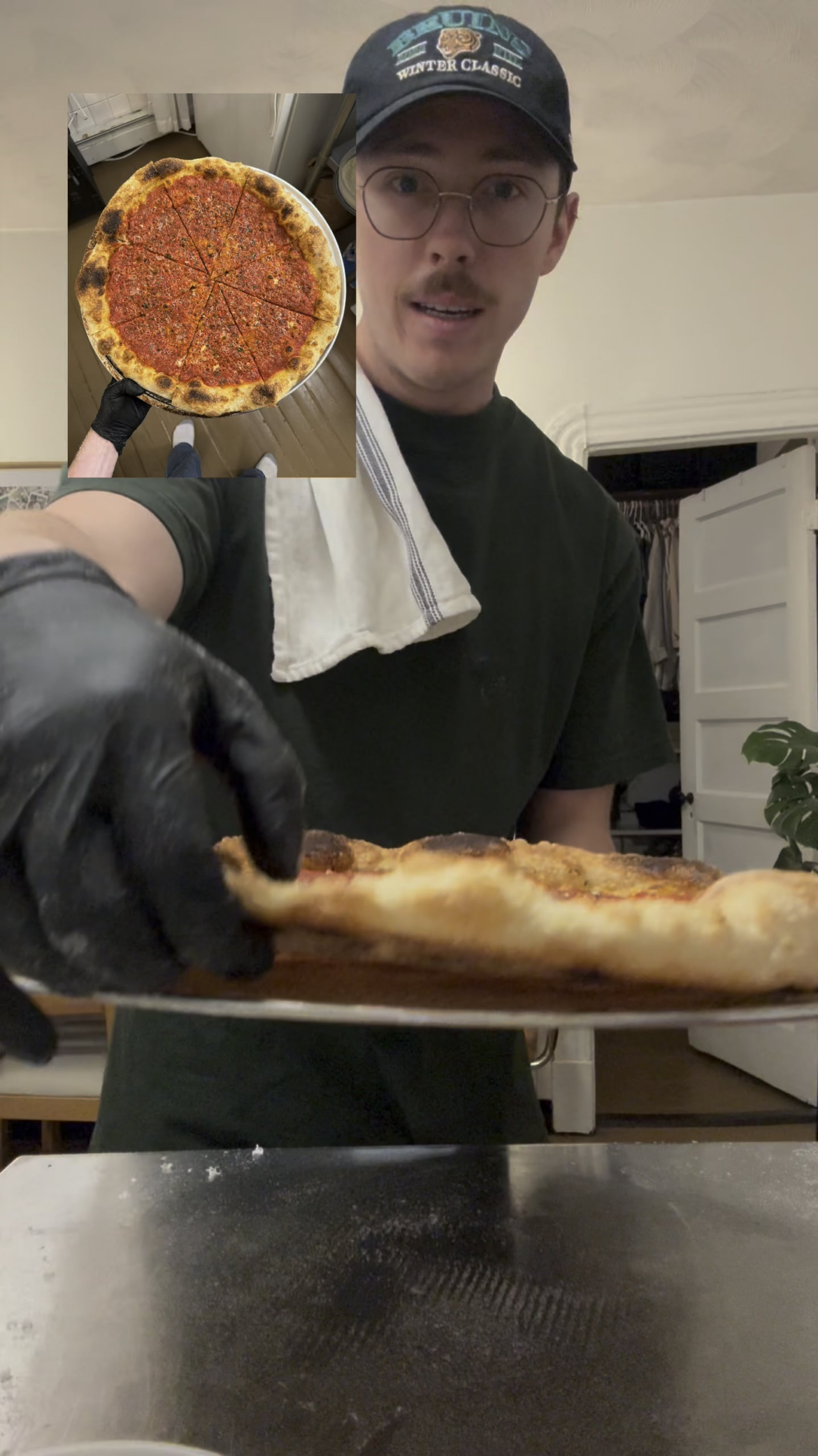 First time New Haven style Tomato Pie!