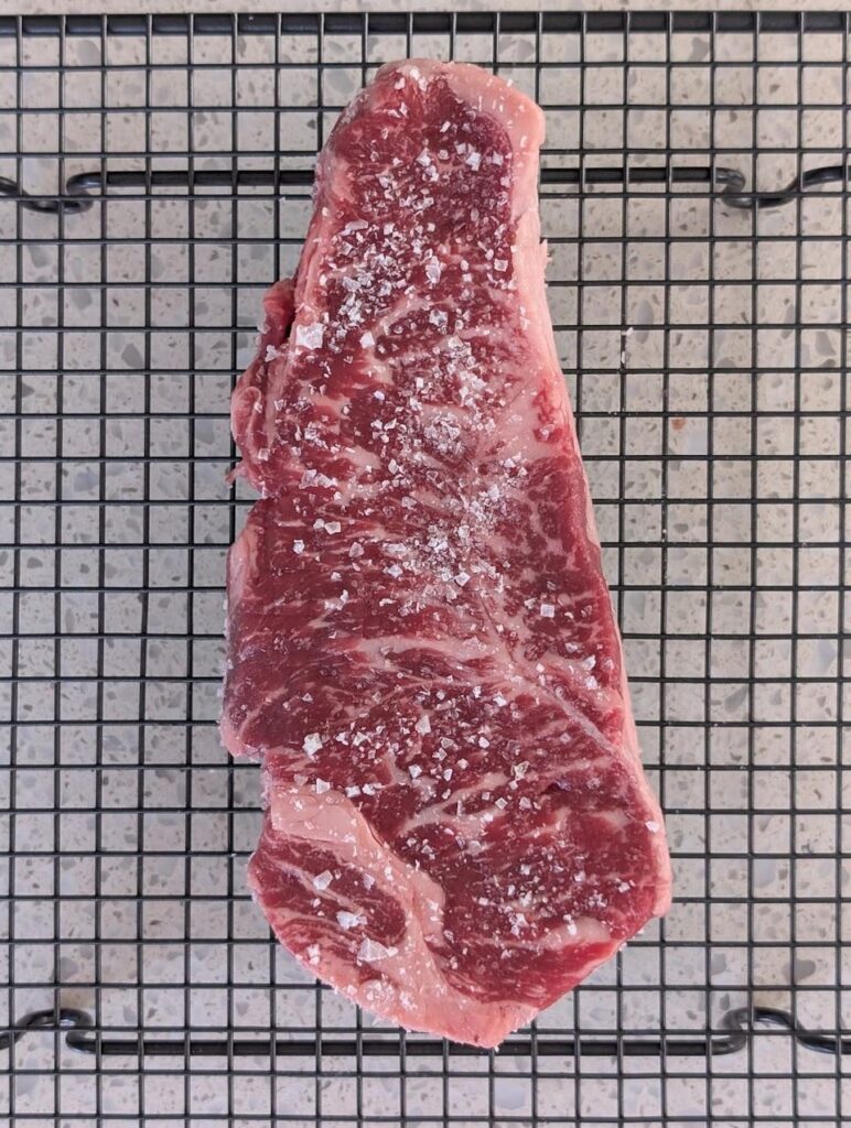 Wagyu sirloin with chimichurri