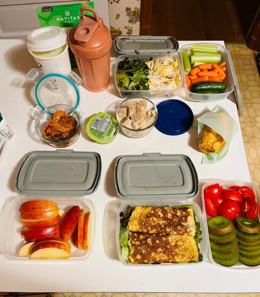 What I eat in a day as a College Student