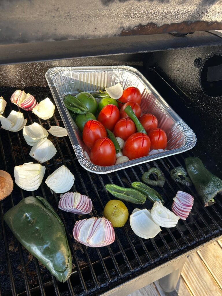 Another smoked salsa roja