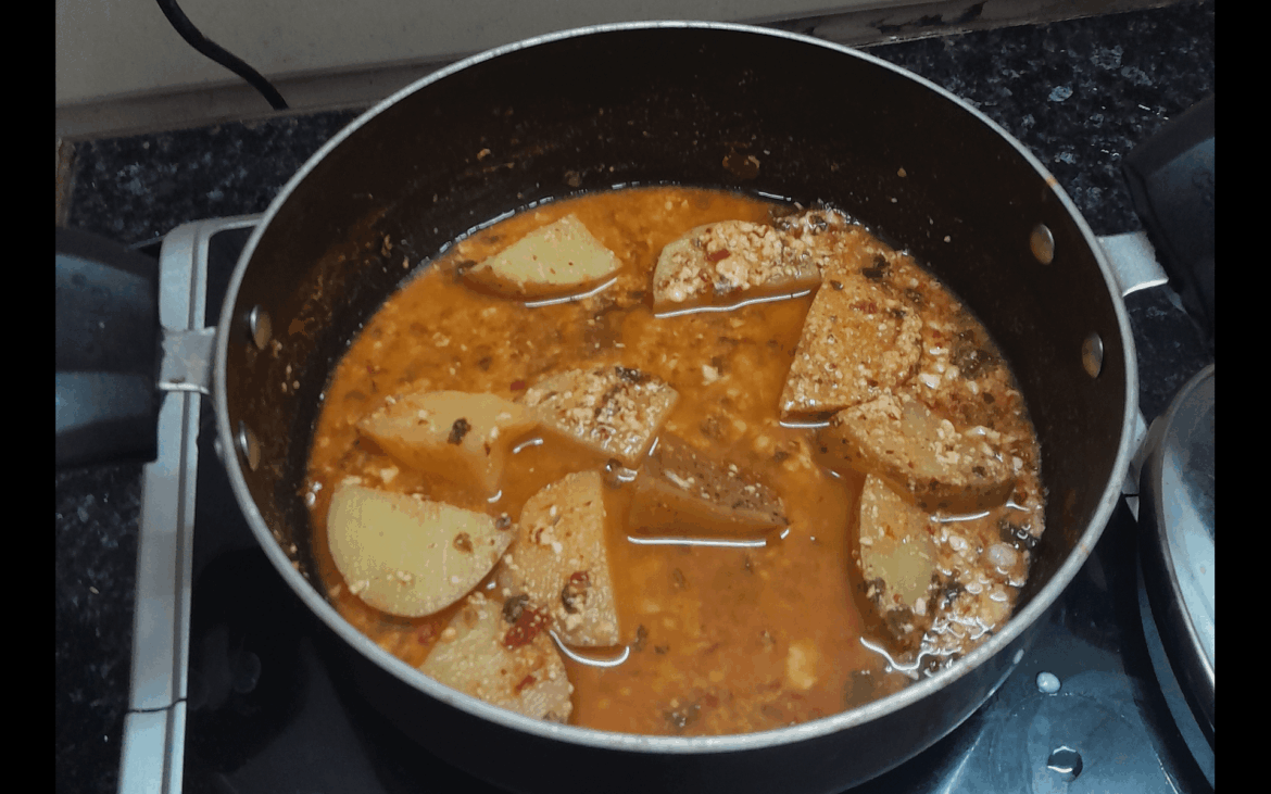 🔥🌶 Red Hott Himalaya Doaba Potato Soup!