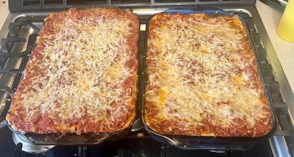 Loaded and Smoked Lasagna!