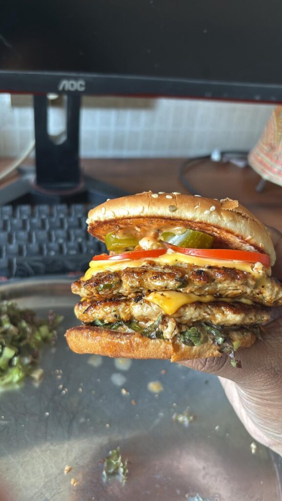 Some chicken burgers I made