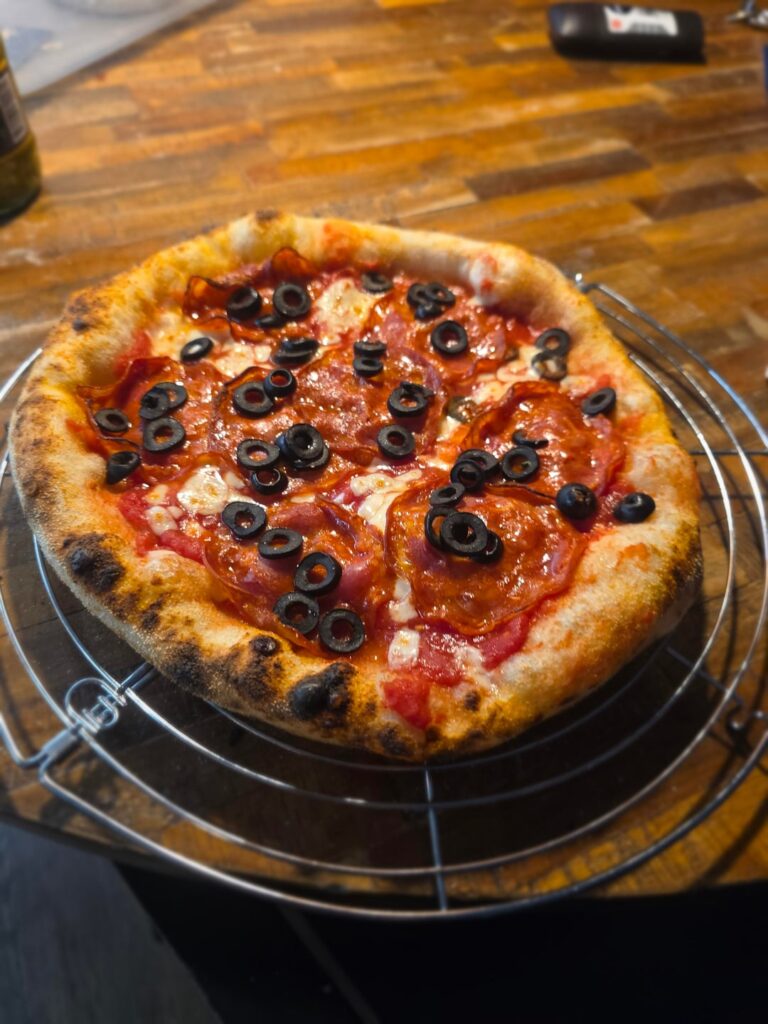 Chorizo + olives, yes or no? Tasted amazing