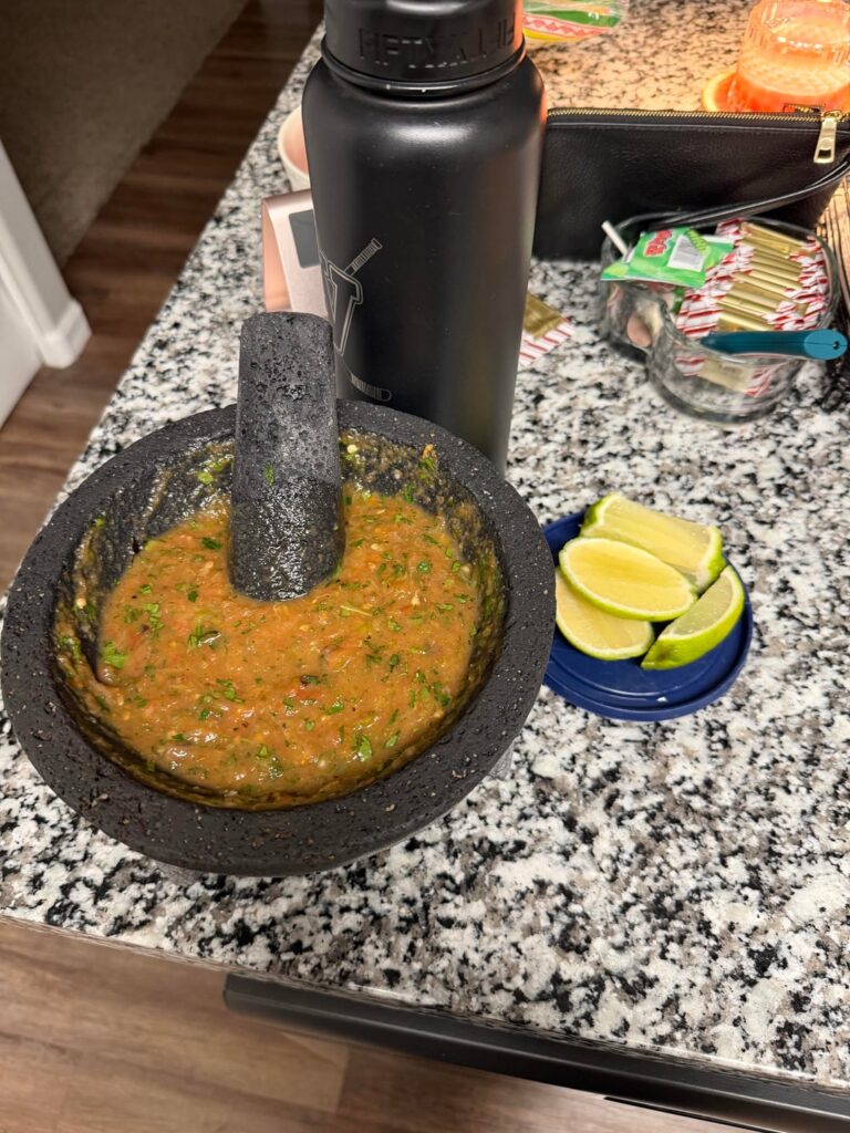 First Homemade Salsa