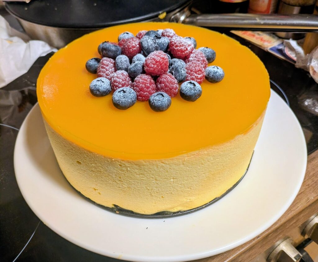 Mango Mousse Cake Mango Mousse Cake