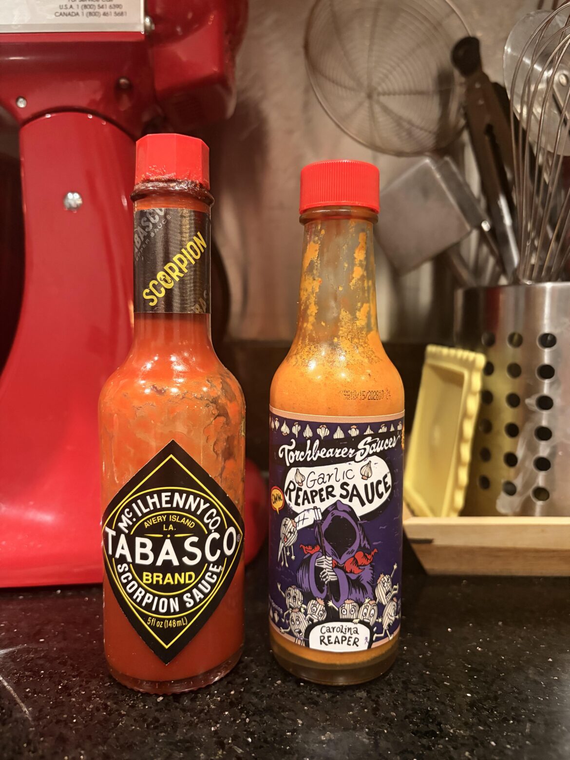 So Garlic Reaper is hotter than Tabasco Scorpion?
