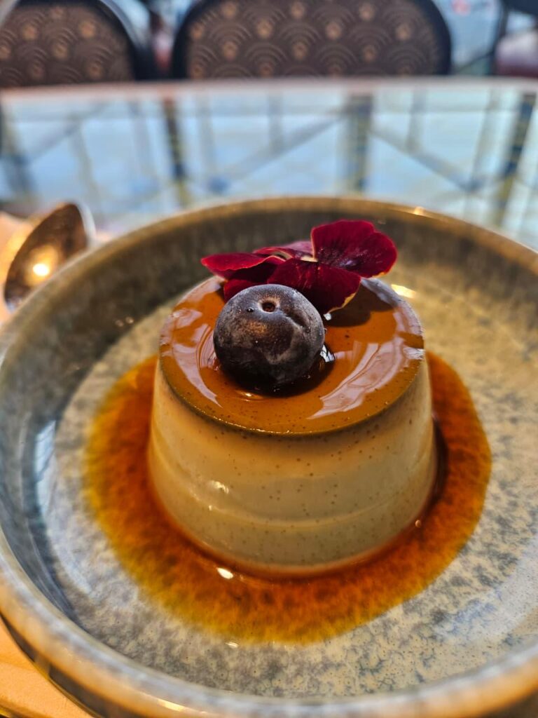 Restaurant-Style Coffee Panna Cotta with Caramel Sauce - First attempt at fine dining desserts!