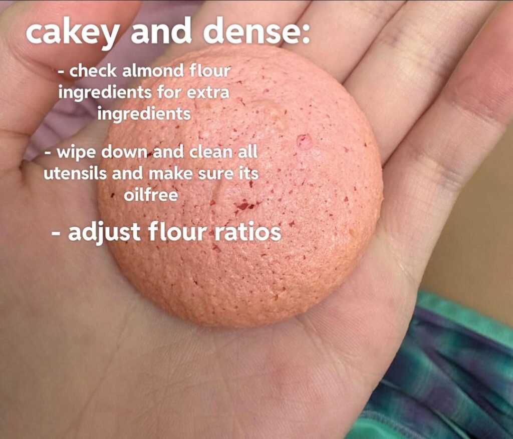 My personal macaron troubleshooting