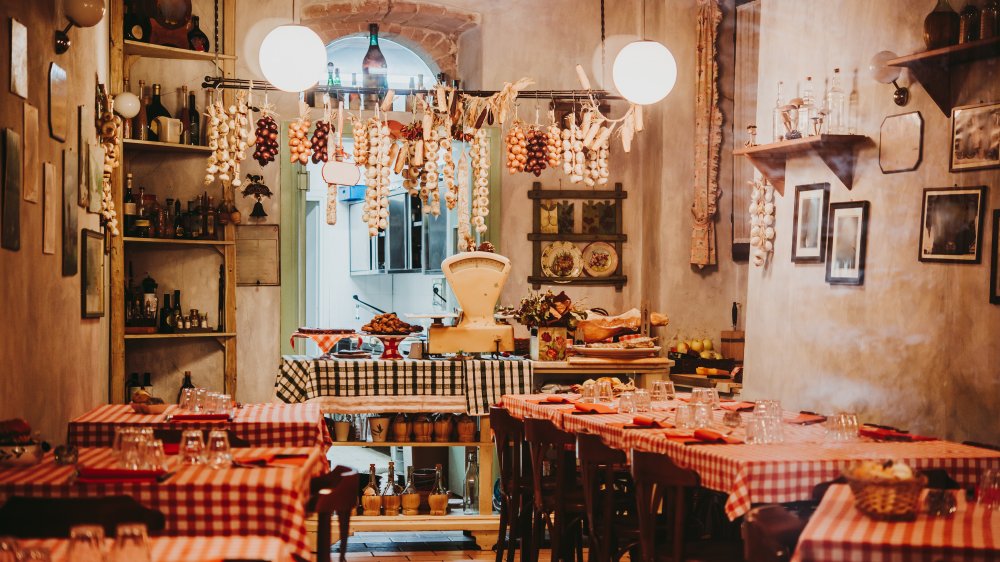 Traditional Italian restaurant