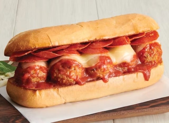 fazoli's meatball sub