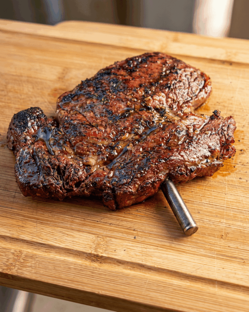 American wagyu ribeye tonight. What sides would you run with this?