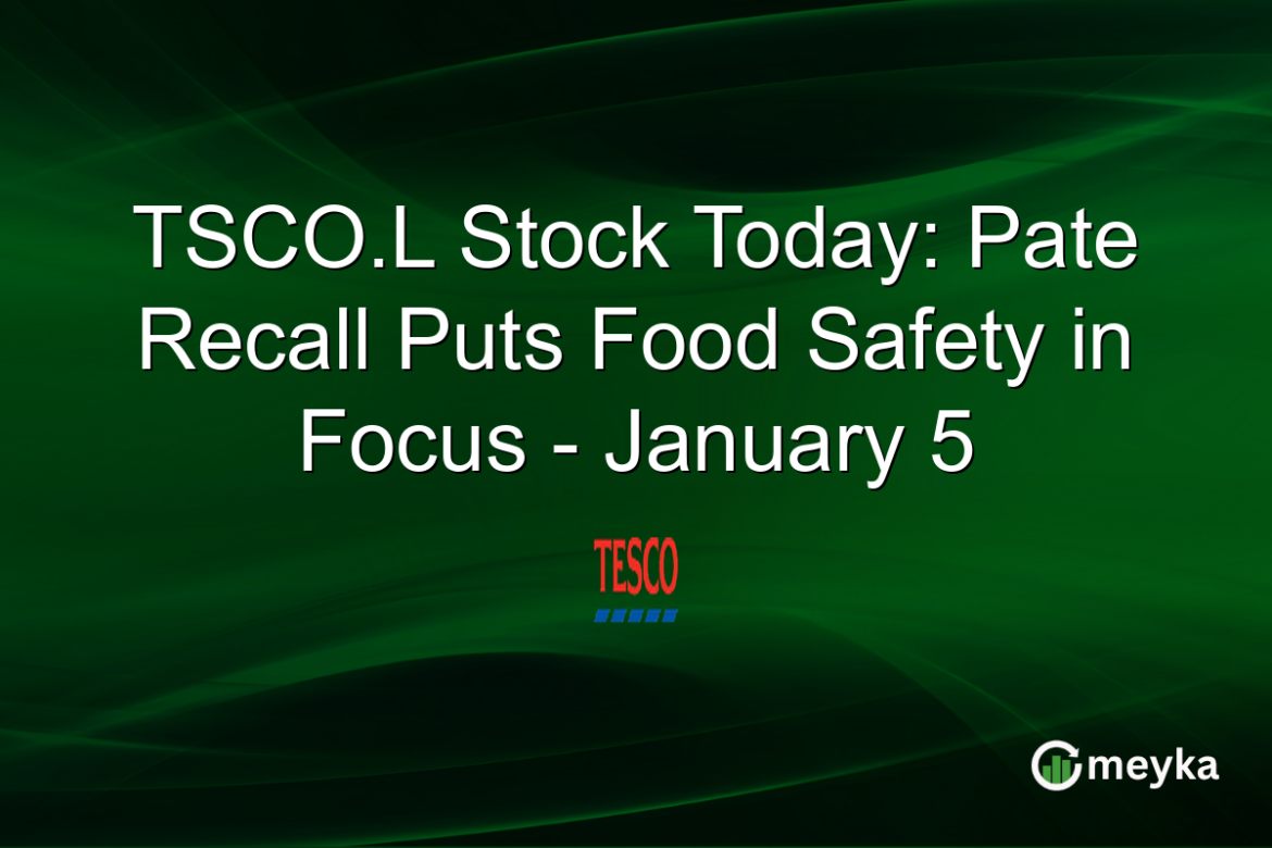 TSCO.L Stock Today: Pate Recall Puts Food Safety in Focus - January 5