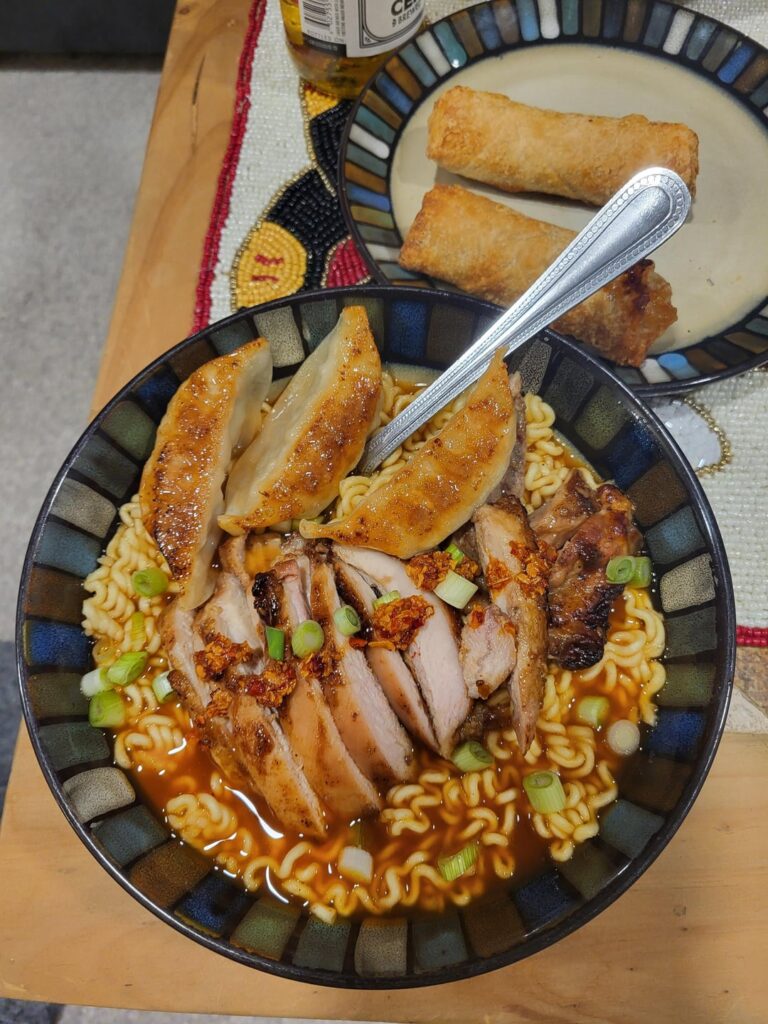 Some Jin Ramen done up a little nice