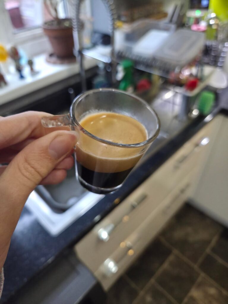 The nicest looking foam I’ve seen on a Vertuo machine. The nicest looking foam I've seen on a Vertuo machine.