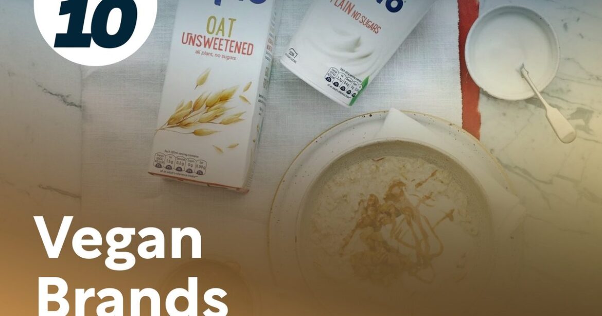 Top 10: Vegan Brands | Food and Drink Digital