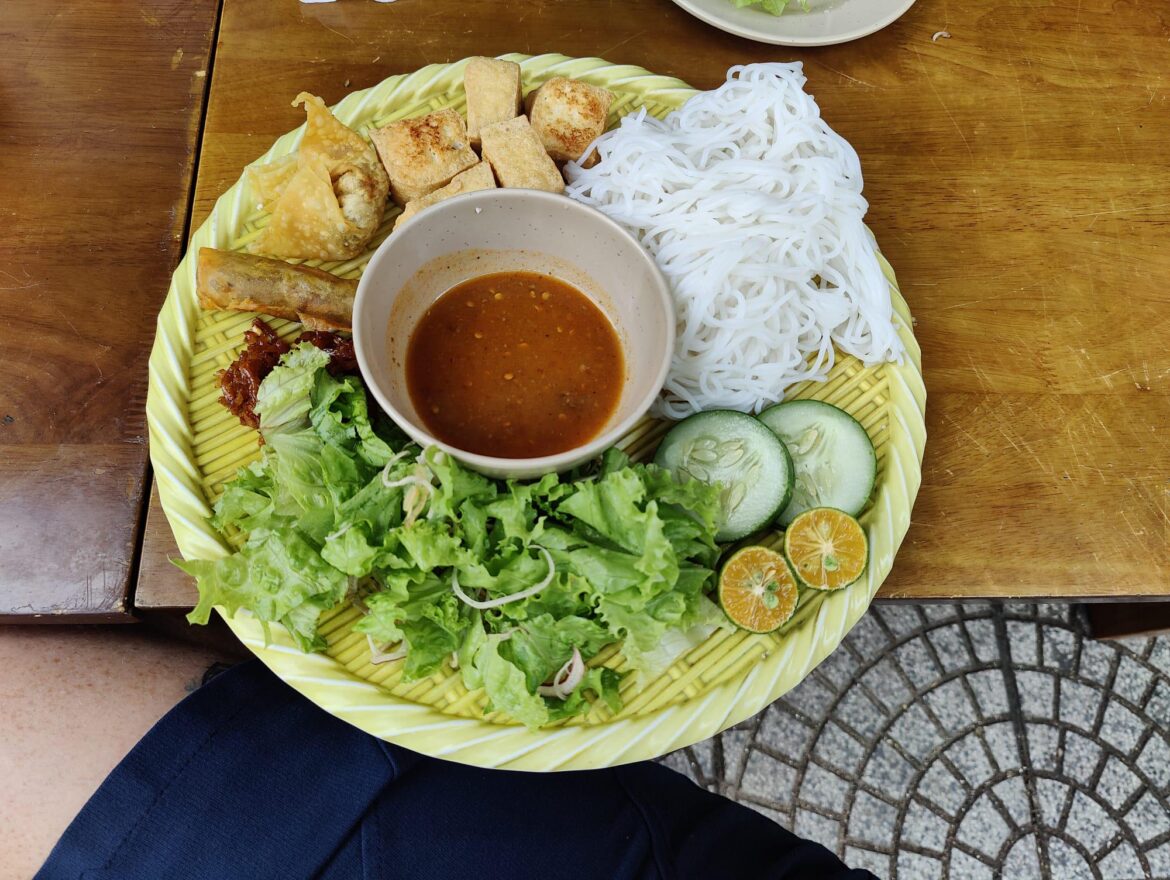 bún đậu mắm - da nang, vietnam