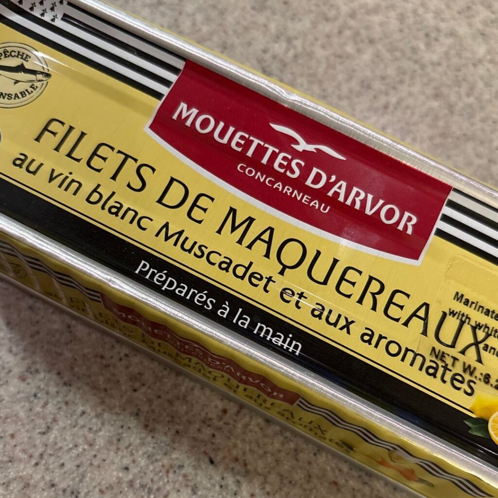 Mouettes d’Arvour - mackerel filets in muscadet wine