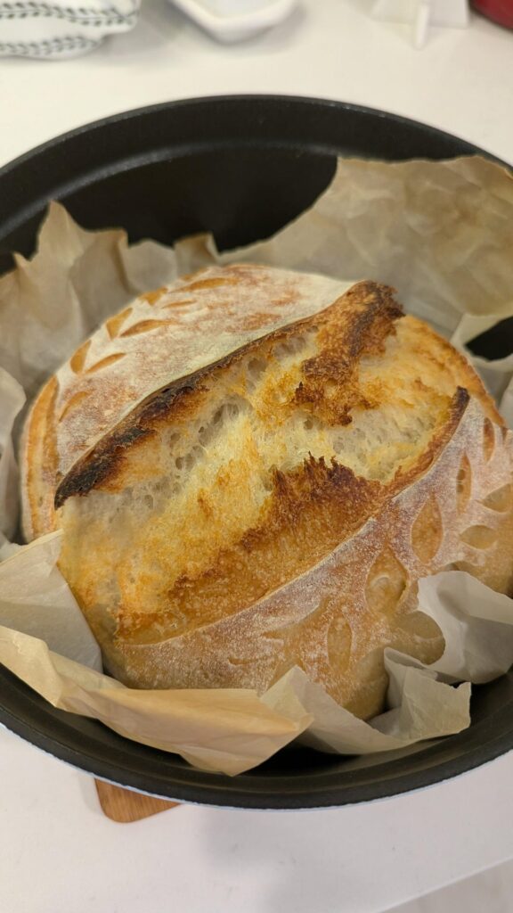 First true sourdough. This year will be a good one.