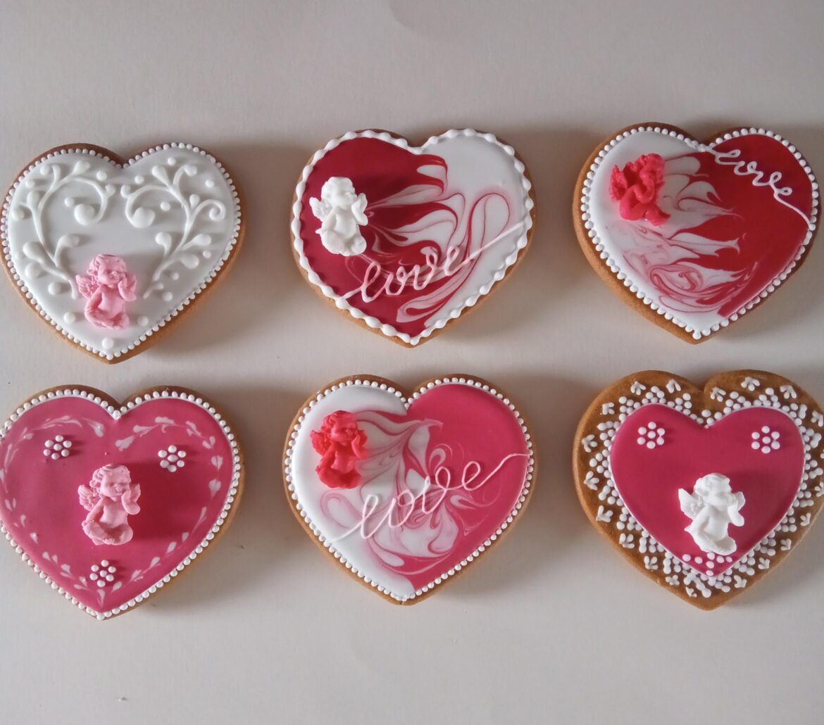 St Valentine's day cookies