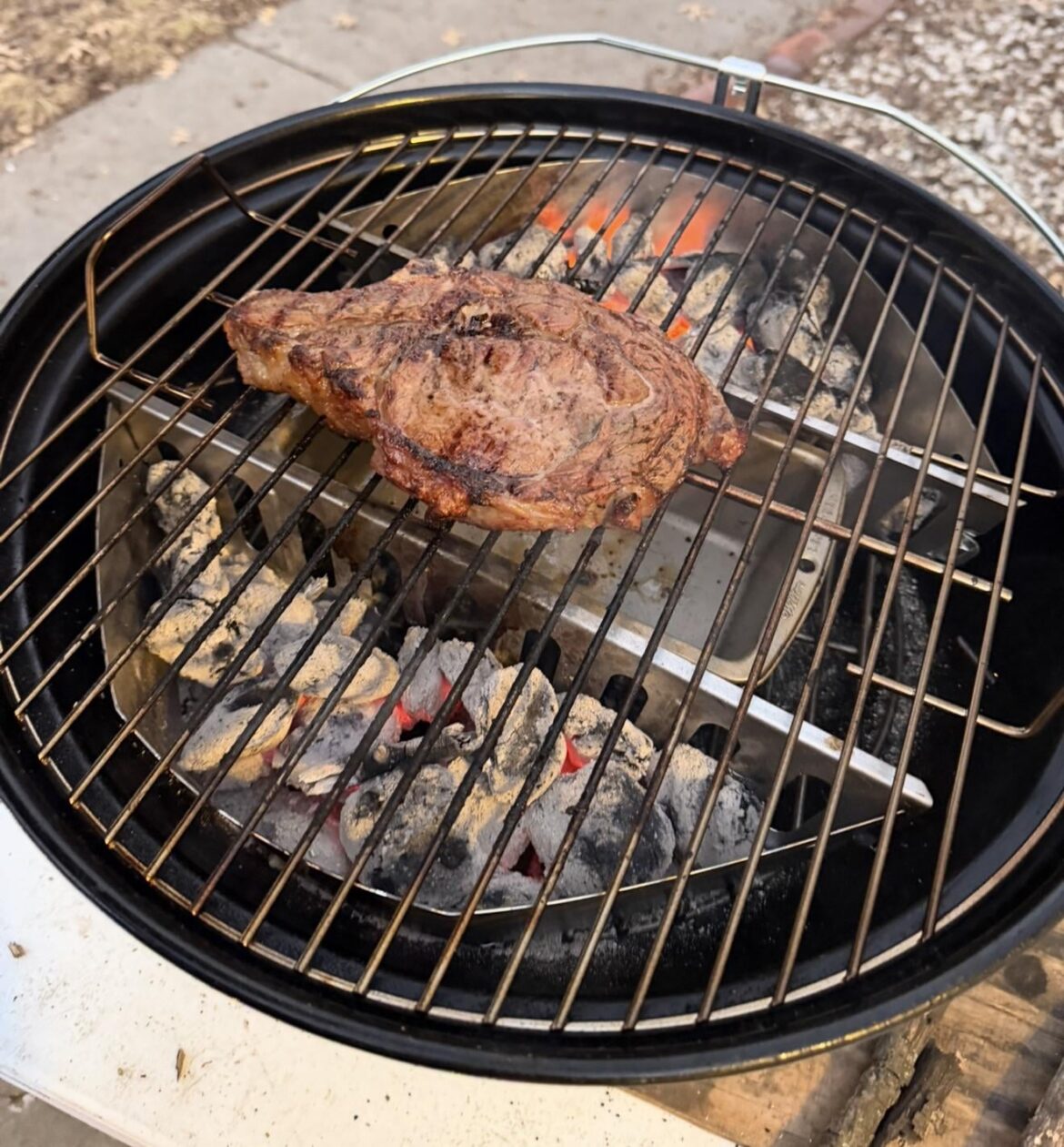 First Weber cook ever. May I join the club?