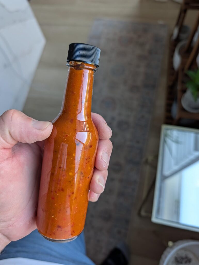 Accidentally made hot sauce for the first time today