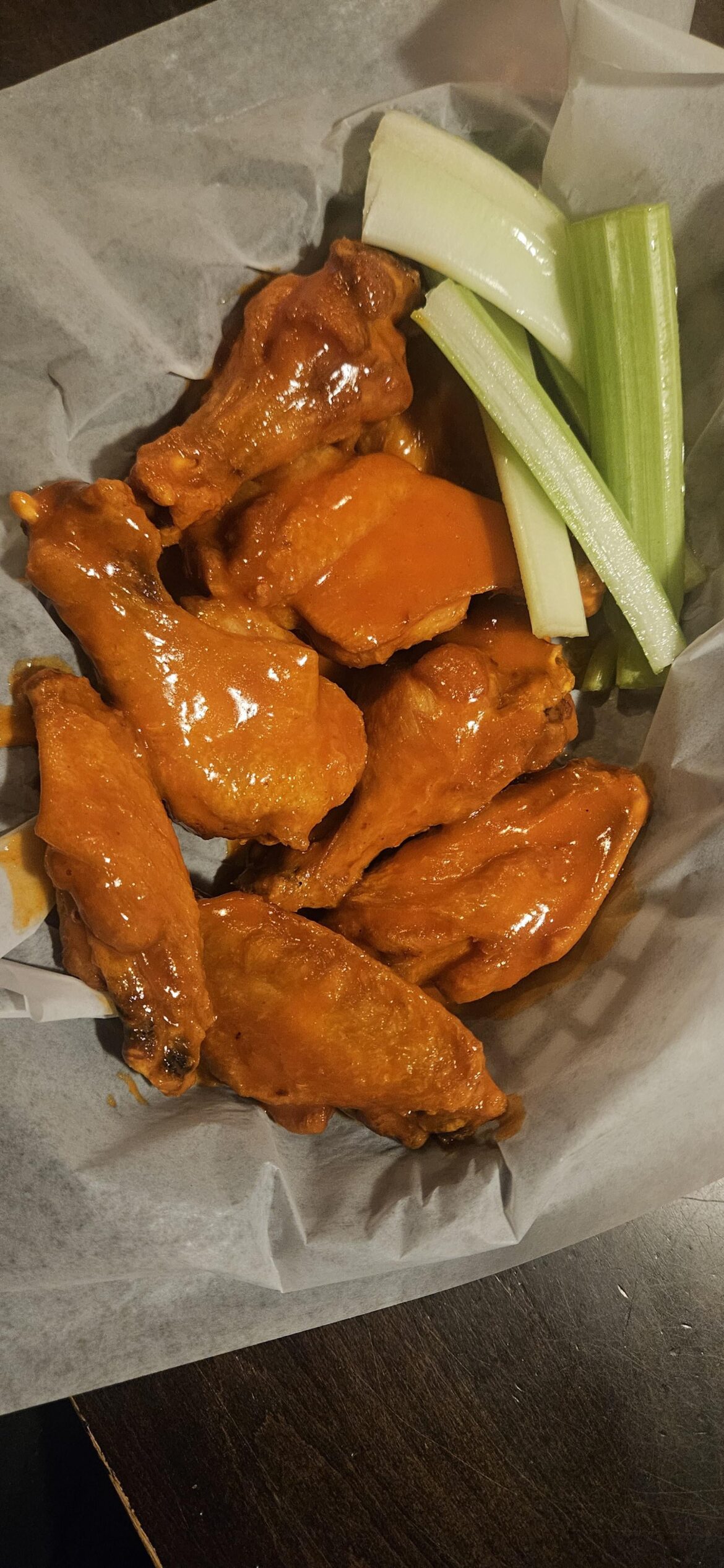 Firehouse Grille wings tonight