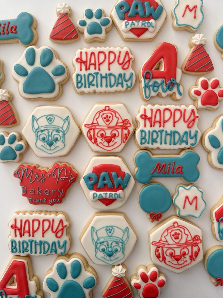 First set of the year! Due to intense procrastination- they were baked and decorated yesterday and due today.