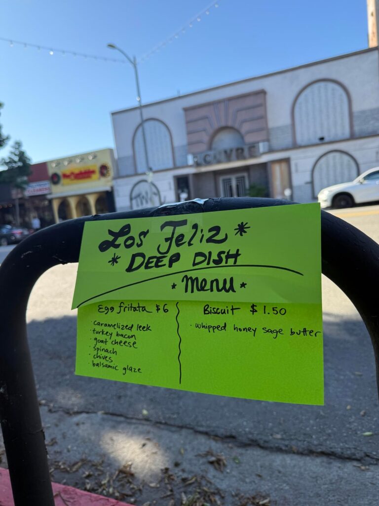 Pop Up today in Los Feliz