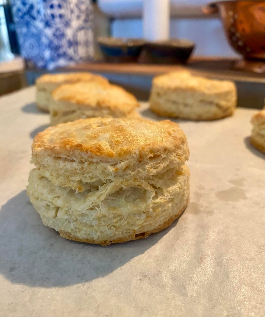 First attempt at homemade buttermilk biscuits