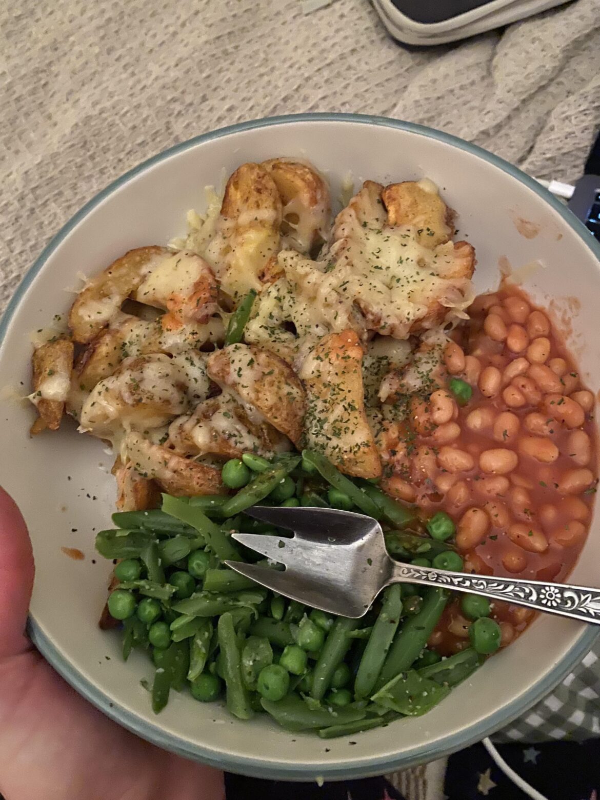 My medication has made most food disgusting to me. These are the first vegetables I’ve eaten in weeks