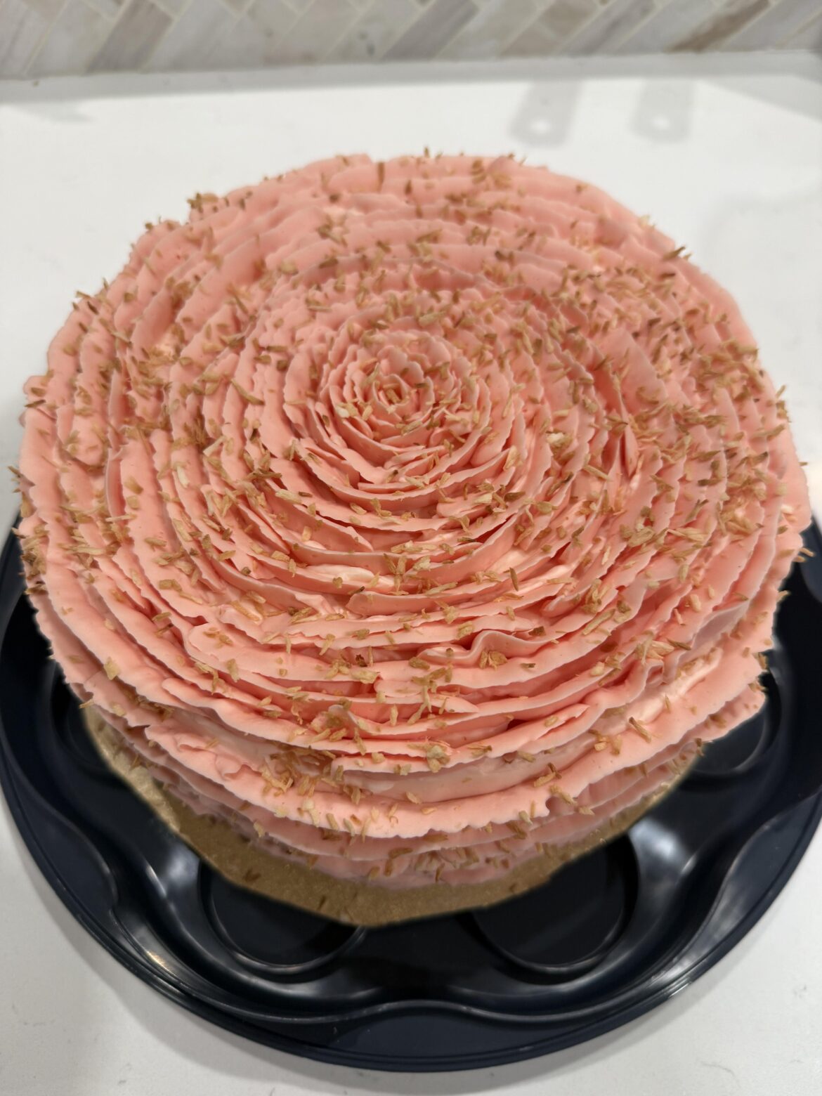 The first cake I made in years