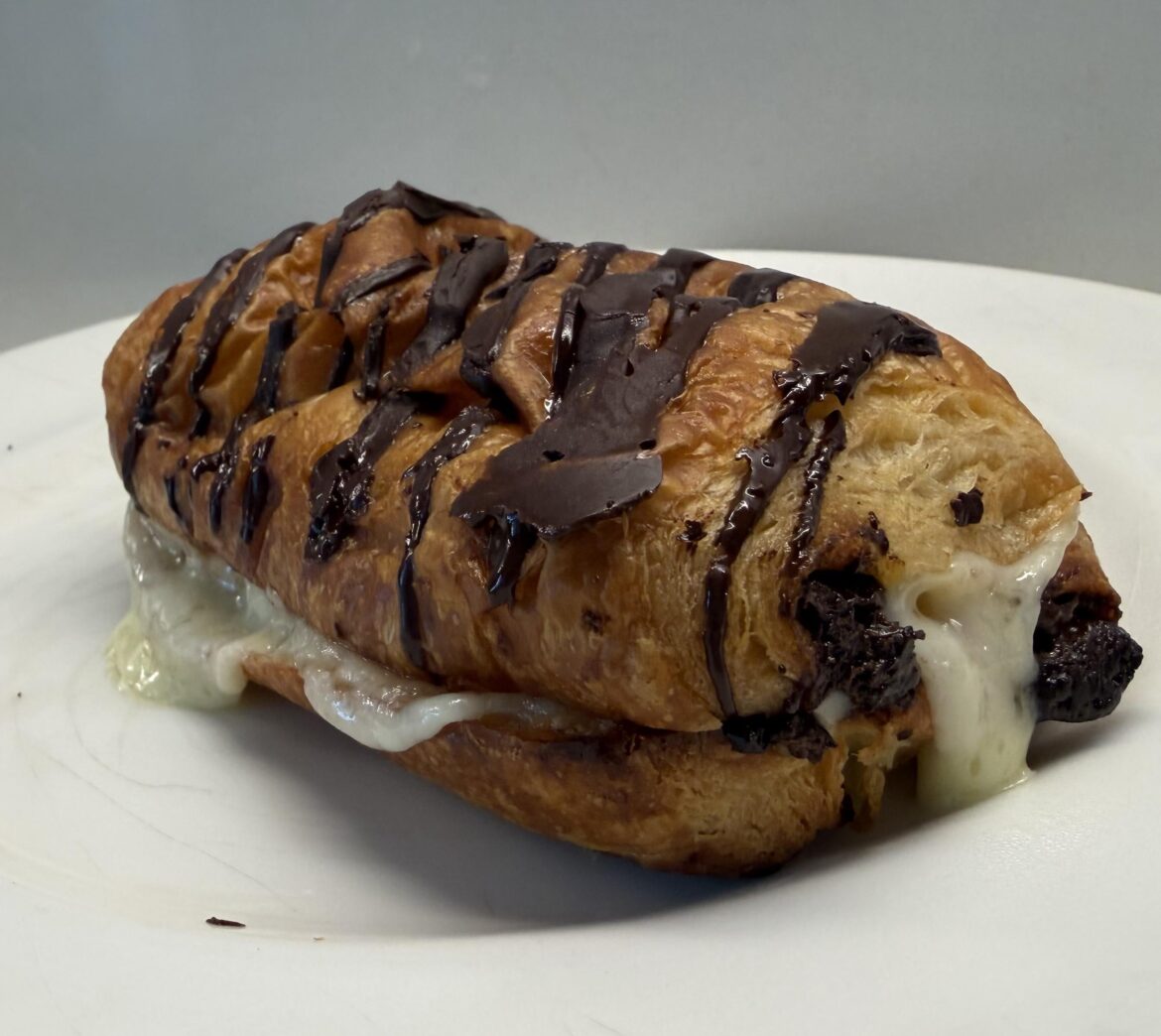 Pain au Chocolat Cheddar Gruyere Melt