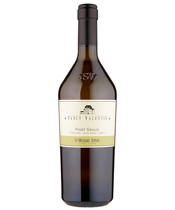 Cantina St. Michael-Eppan ‘Sanct Valentin’ Pinot Grigio 2022 is one of the best white wines from Italy's Alto Adige. 