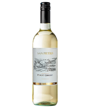 San Pietro Pinot Grigio 2024 is one of the best white wines from Italy's Alto Adige. 