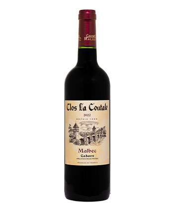 Clos La Coutale Cahors 2022 is one of the best Malbecs from Cahors.