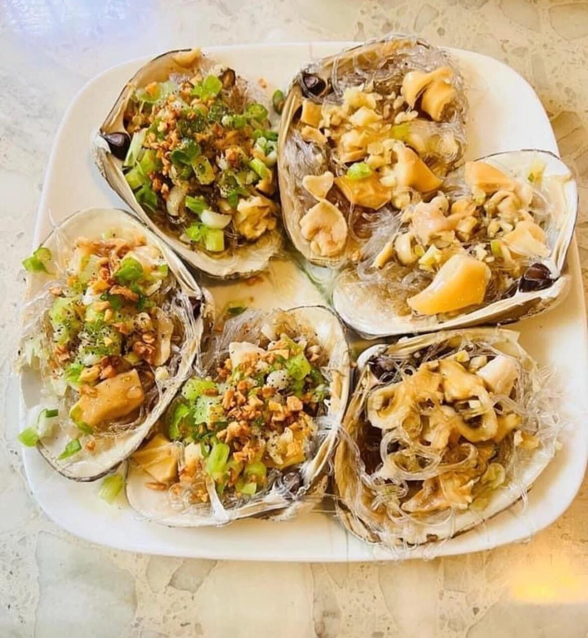 Where can I find surf clam noodles in NYC?