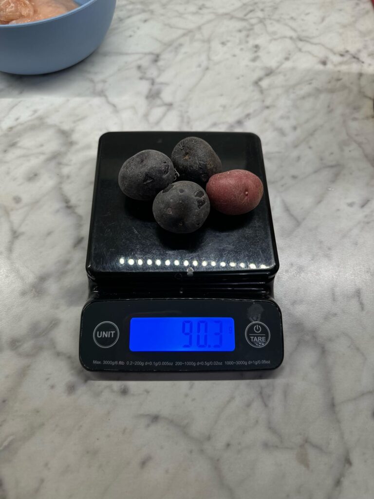 baby potatoes calories