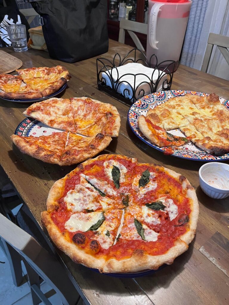 Friday night is pizza night