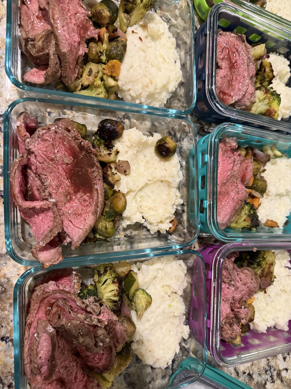 Meal prep Sunday trying to keep healthy