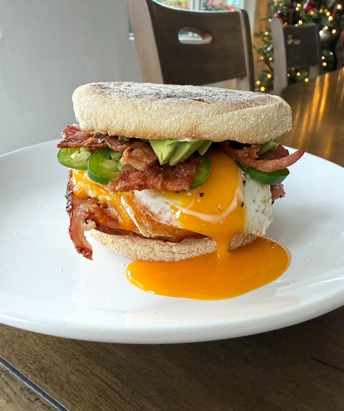 One of my best breakfast sandwiches
