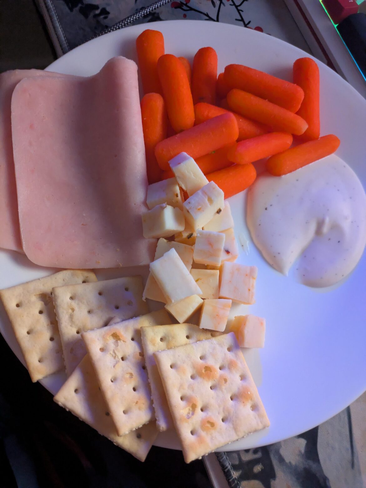 Poor people charcuterie board