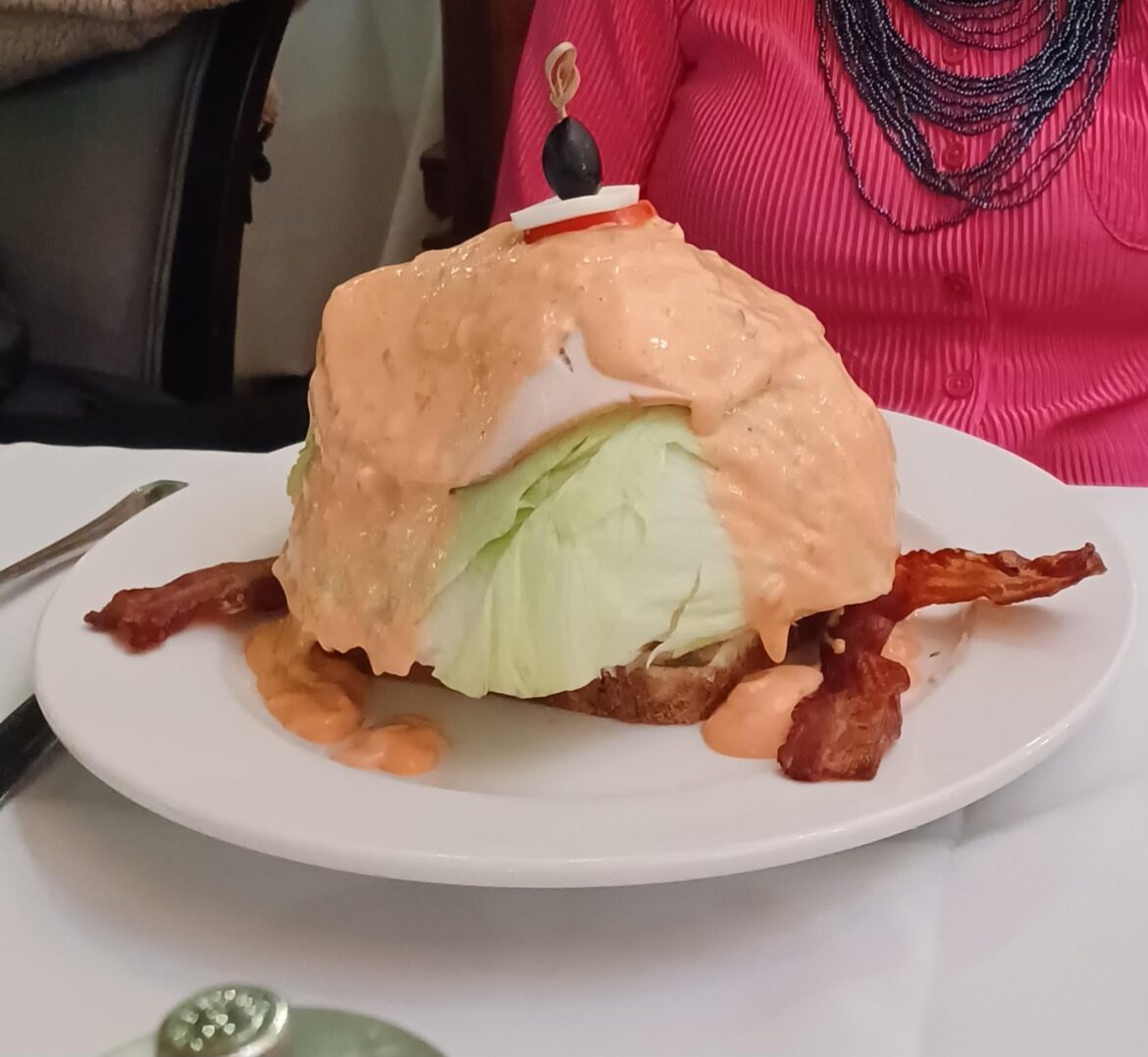 The "salad" my mom ordered.