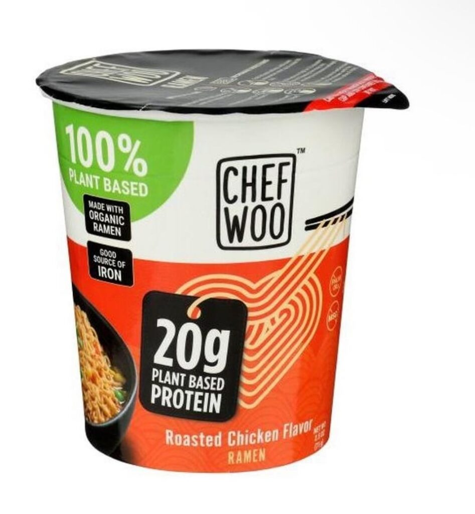 Chef Woo protein ramen noodles